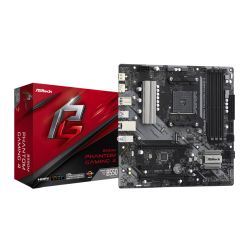 Asrock B550M PHANTOM GAMING 4, AMD B550, AM4, Micro ATX, 4 DDR4, HDMI, DP, XFire, PCIe4, M.2 Asrock B550M PHANTOM GAMING 4, AMD B550, AM4, Micro ATX, 4 DDR4, HDMI, DP, XFire, PCIe4, M.2